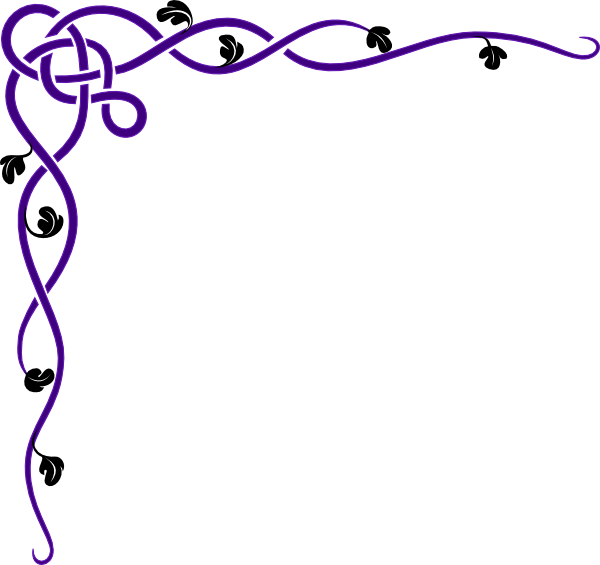 Best Photos of Purple Border Clip Art - Purple Vine Border Clip ...