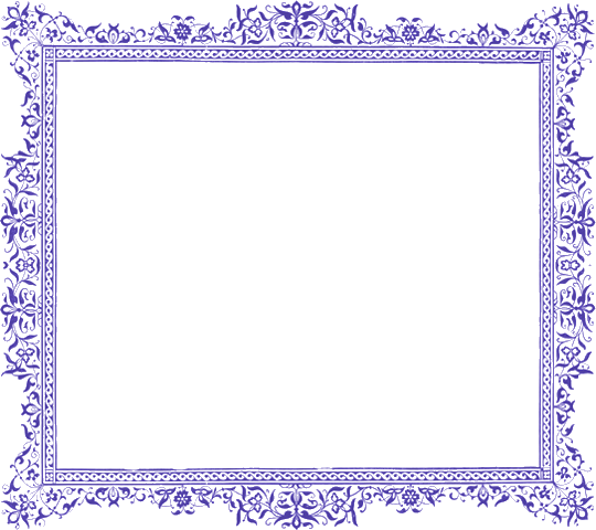 Purple border clipart