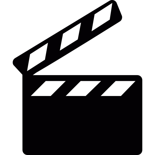 Clapperboard - Free cinema icons