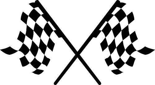 RACING FLAG sticker - $5.00 : Bob Hoyts Classic Inspection ...