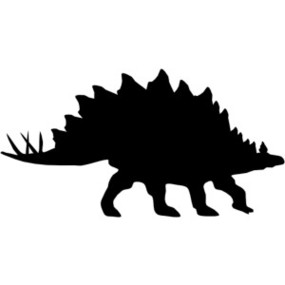 Stegosaurus Outline Clipart - Free to use Clip Art Resource