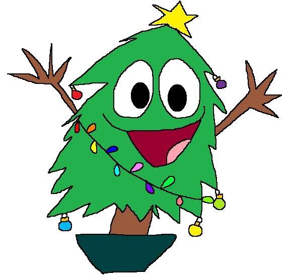Free funny cartoon christmas clip art