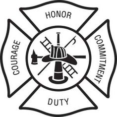 Fire, Embroidered patch and Fire department