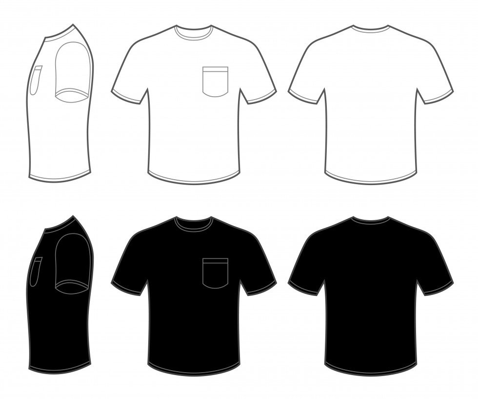 T Shirt Layout Template - ClipArt Best