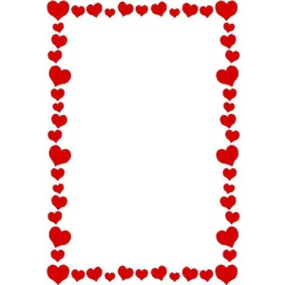 Heart clipart border