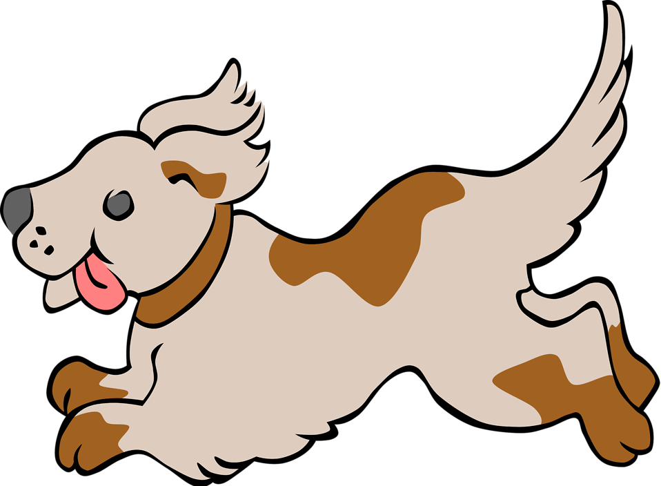 Dog Running Clipart