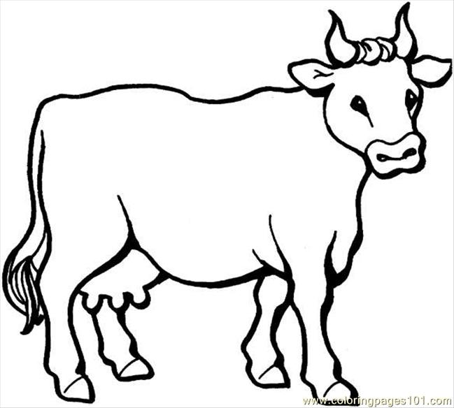 free coloring pages cow | Kids Activities