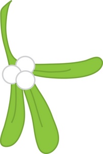 Free Mistletoe Clipart Image - Under the Mistletoe