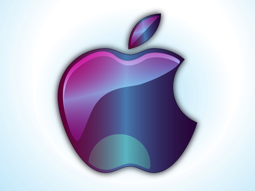 apple logo clipart