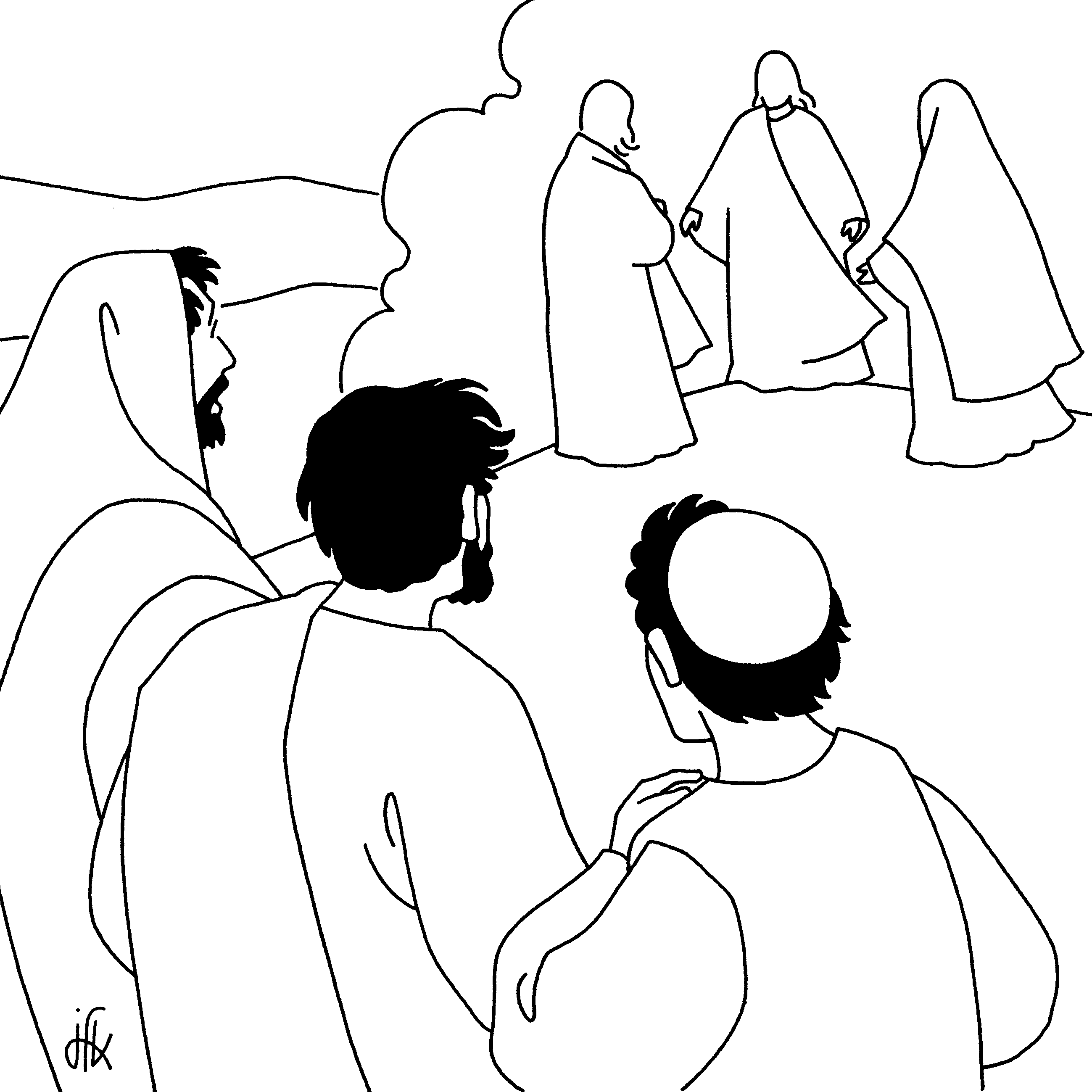 Gospel of Mark 9.2-10 - Articles, Commentaries, Homilies, Clipart ...