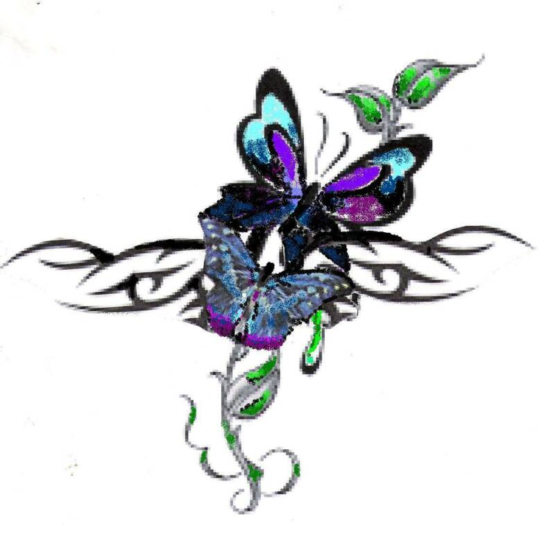 Girly Tattoo Drawing (4) - Mociarane.