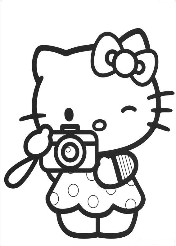 hello kitty coloring pages | free wallpapers