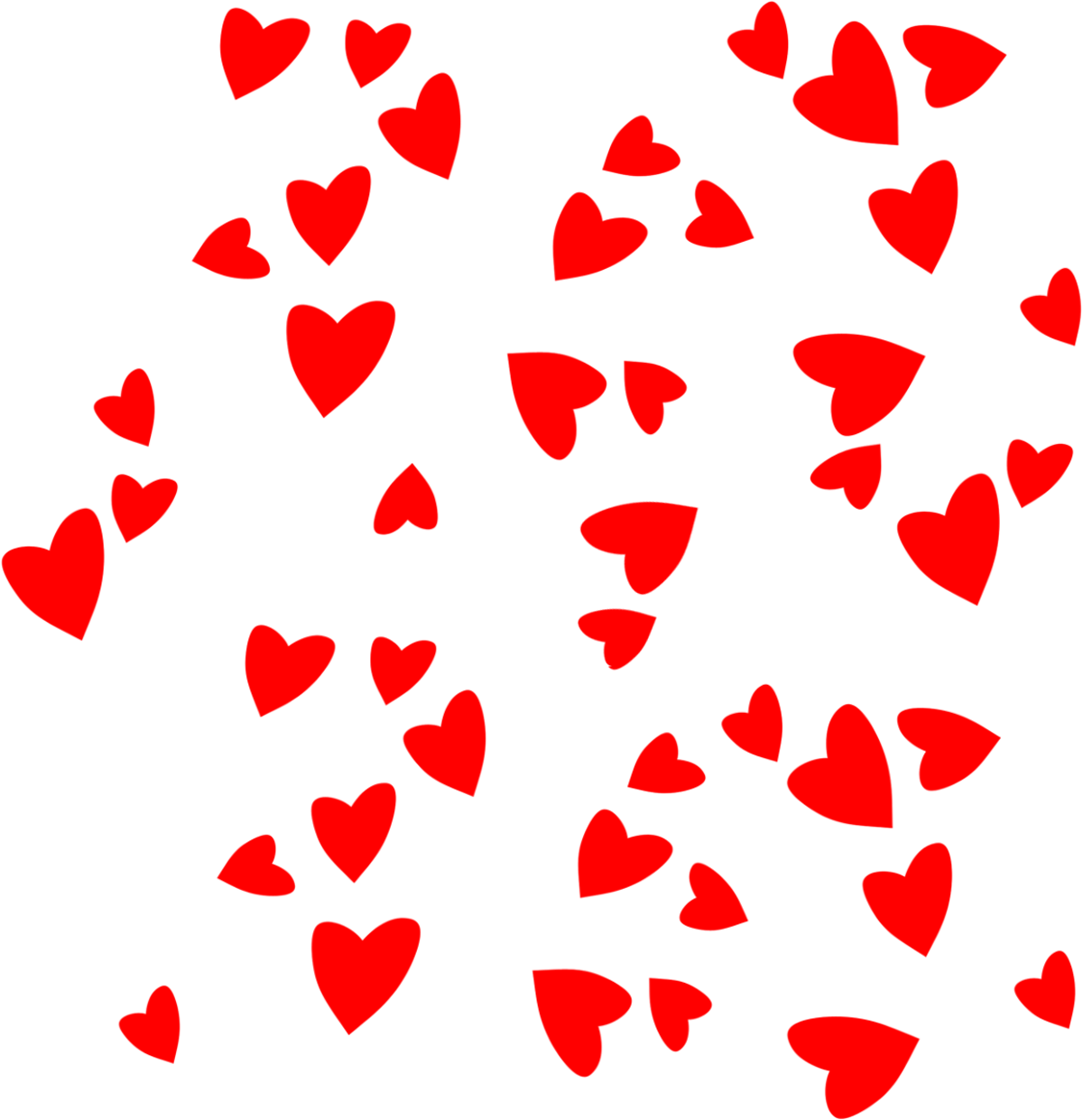 Love hearts clipart