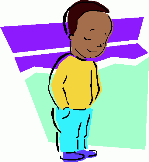 Quiet Girl Clipart