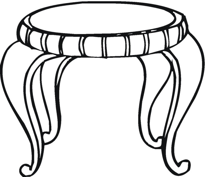 Coloring Pages Table | ColoringPagehub - ClipArt Best - ClipArt Best