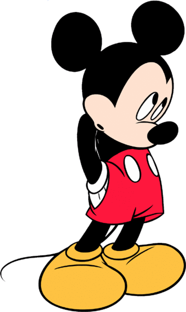 Mickey Sorry Clipart