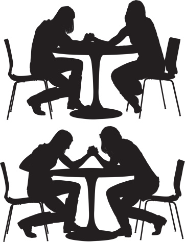 Arm Wrestling Clip Art, Vector Images & Illustrations