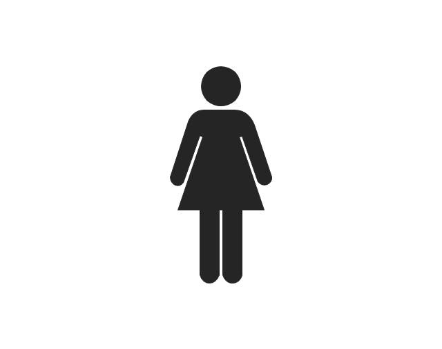 People pictograms - Vector stencils library | Design elements ...