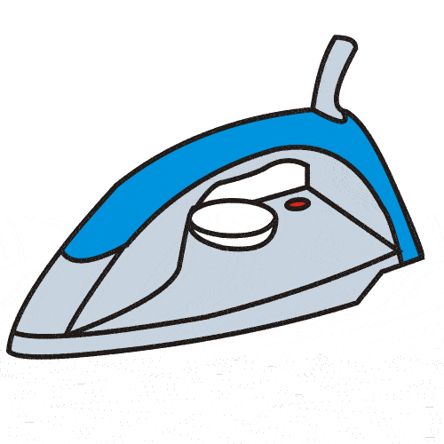 Flat Iron Clipart