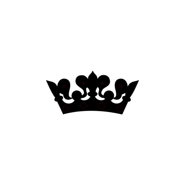 Black crown clipart free