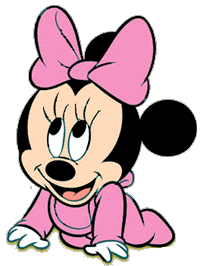 Baby minnie mouse clip art