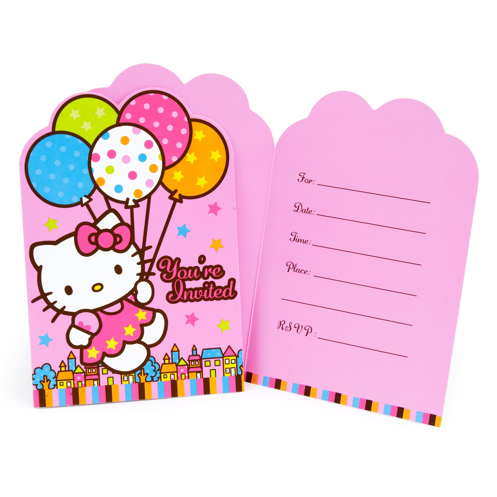 Hello Kitty Party Invitations Printable - Invitation Card Inspiration