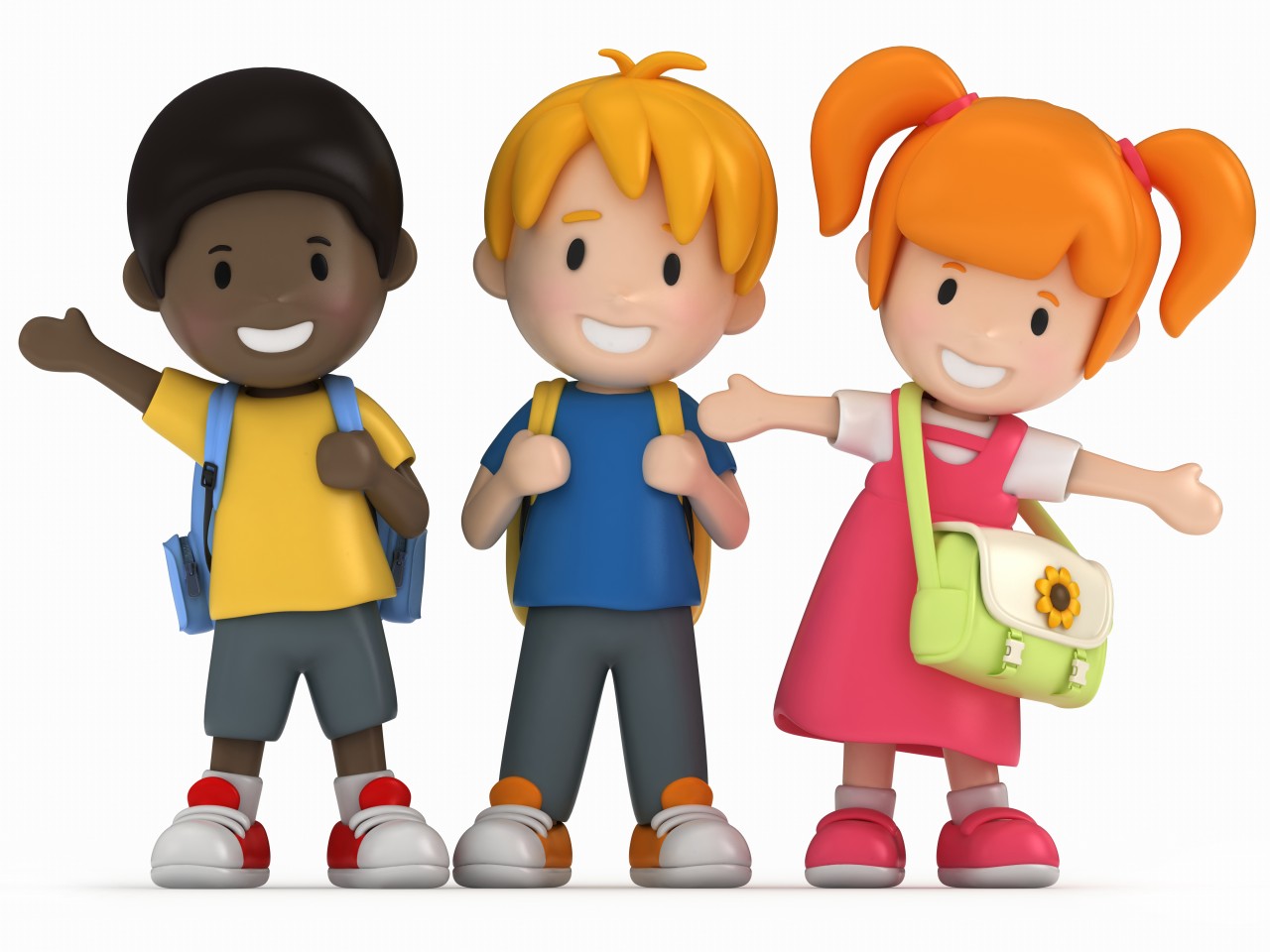 Going To School Cartoon Clipart