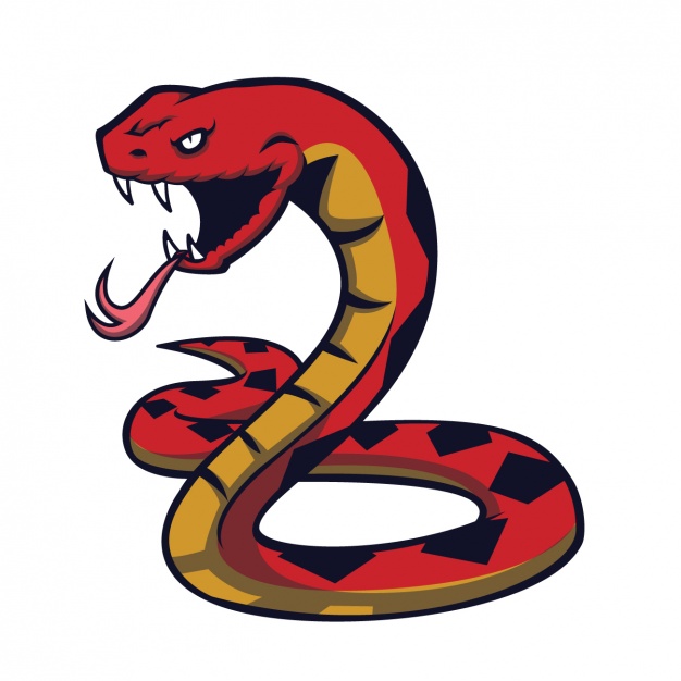 Red Snake Cartoon - ClipArt Best