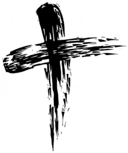 ash wednesday cross clip art