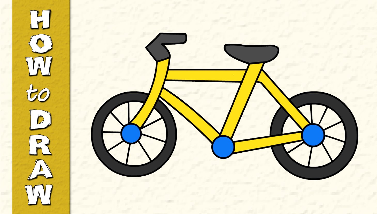 Kids Educational Series - How to Draw a Cycle - Episode 41 - YouTube