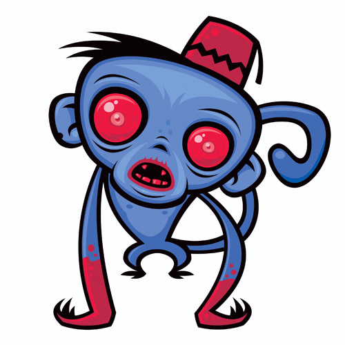 Zombie Monkey | Shirtoid