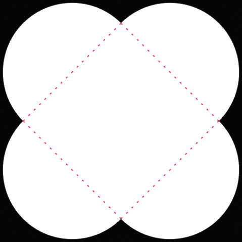 6 Petal Flower Template Clipart - Free to use Clip Art Resource