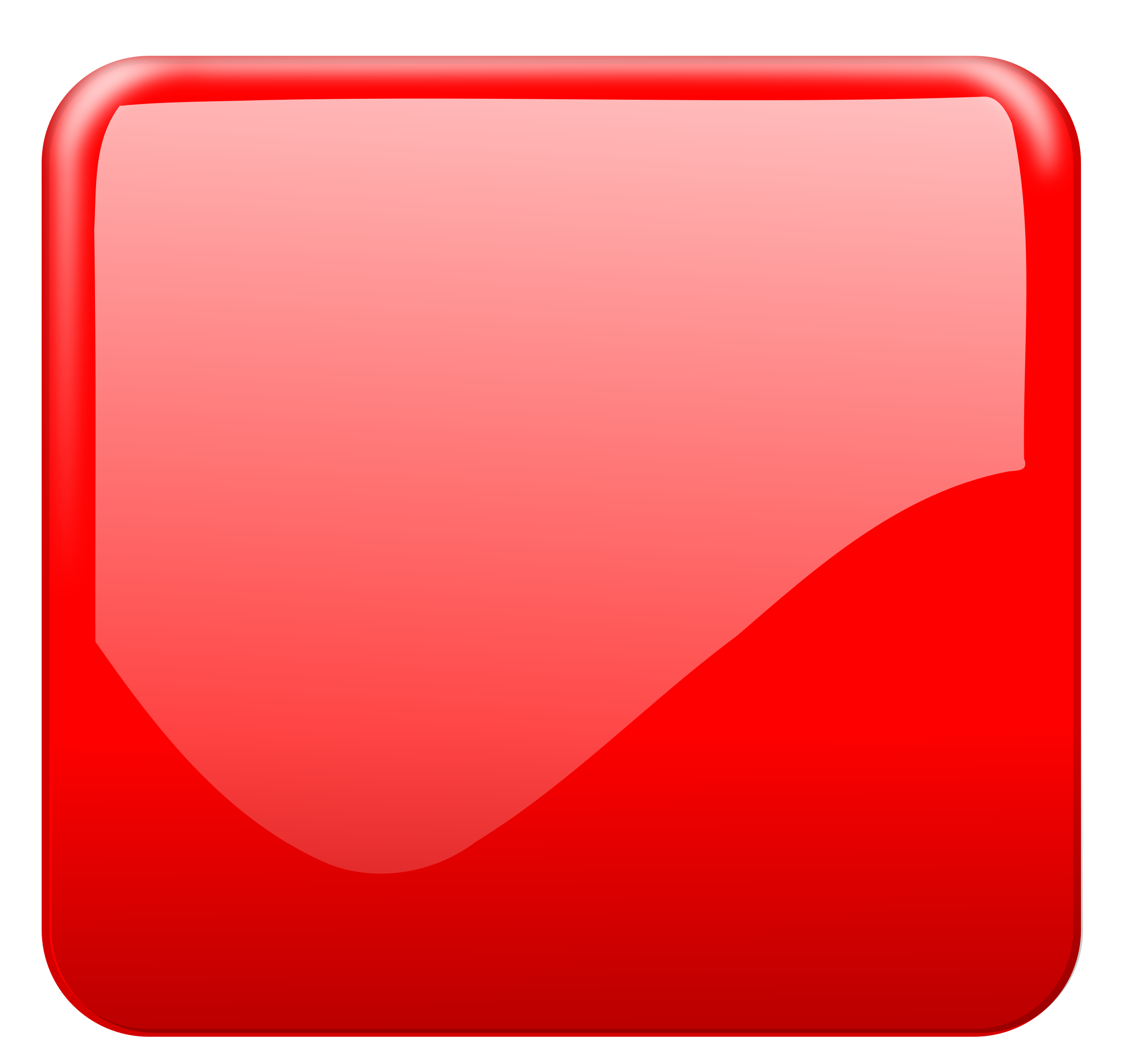 Clipart - Red Button