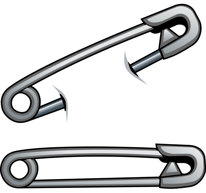Safety Pin Clipart