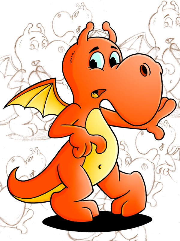 Friendly Dragon | Free Download Clip Art | Free Clip Art | on ...