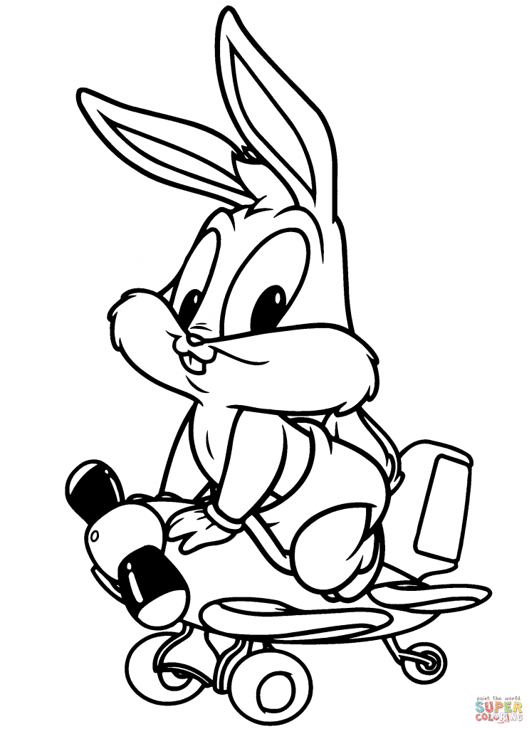 Bugs Bunny Coloring Pages - Whataboutmimi.com