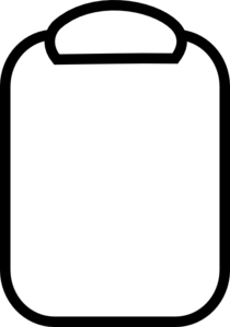 Notepad Outline Clip Art - vector clip art online ...
