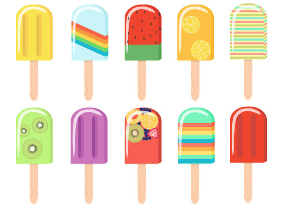 Popsicle Clipart