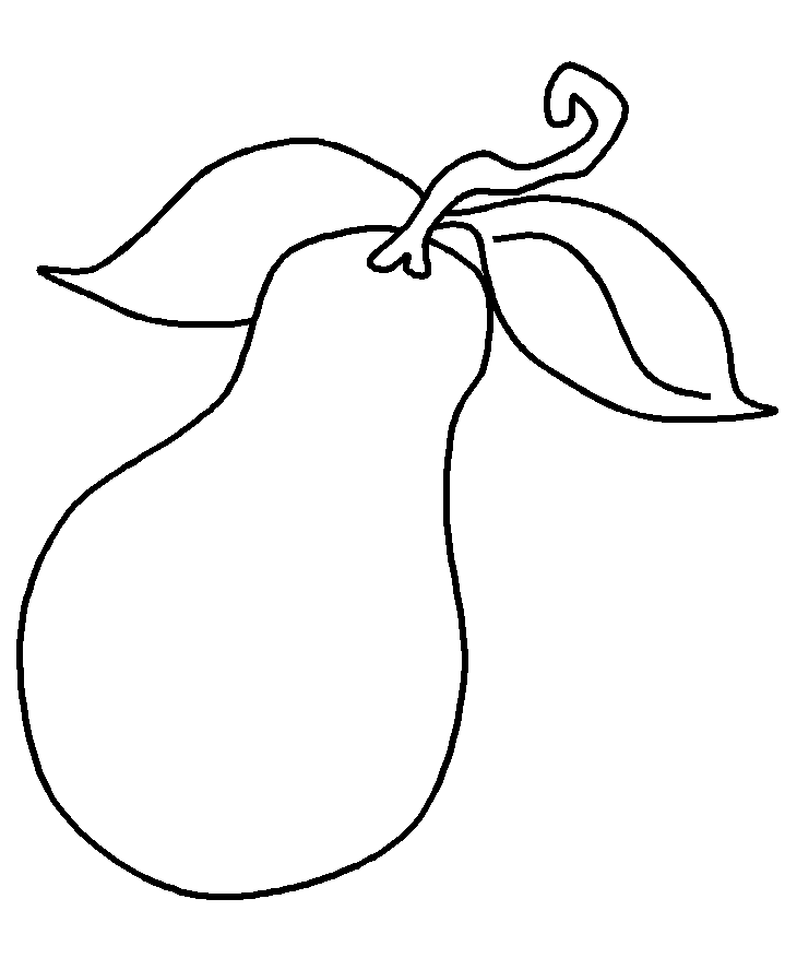 fruit templates Colouring Pages
