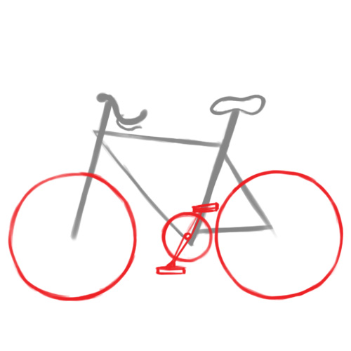 How to Draw a Cartoon Bicycle: 6 Steps (with Pictures) - wikiHow