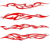 Best Photos of Tribal Flame Clip Art - Tribal Flame Tattoo Designs ...