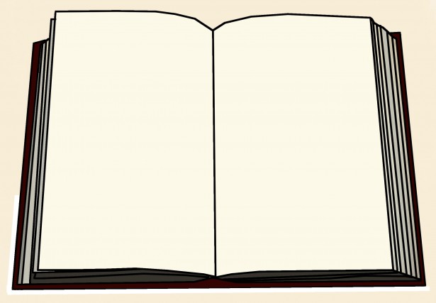 Blank Book Clipart