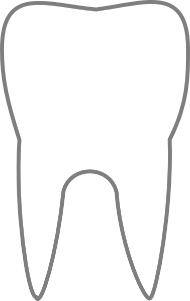 Tooth Outline Clipart