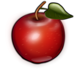 397 views Red Apple Clip Art Download