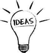 Thinking Light Bulb Clip Art - Free Clipart Images