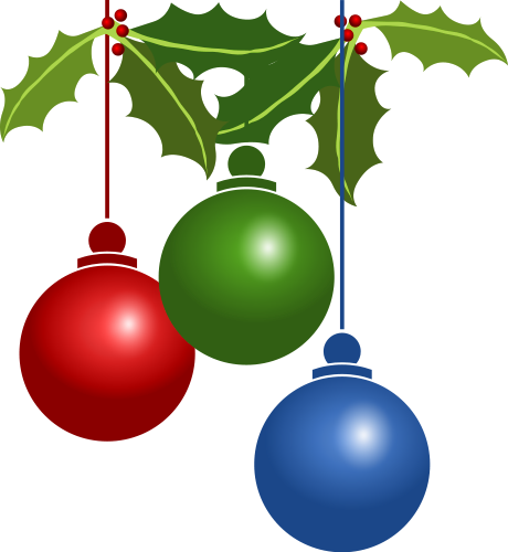 Free Christmas Clip Art Holly - Free Clipart Images