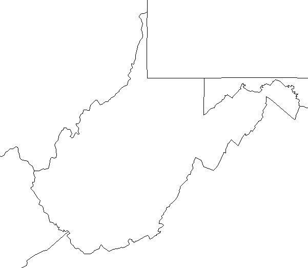 Empty Us Map