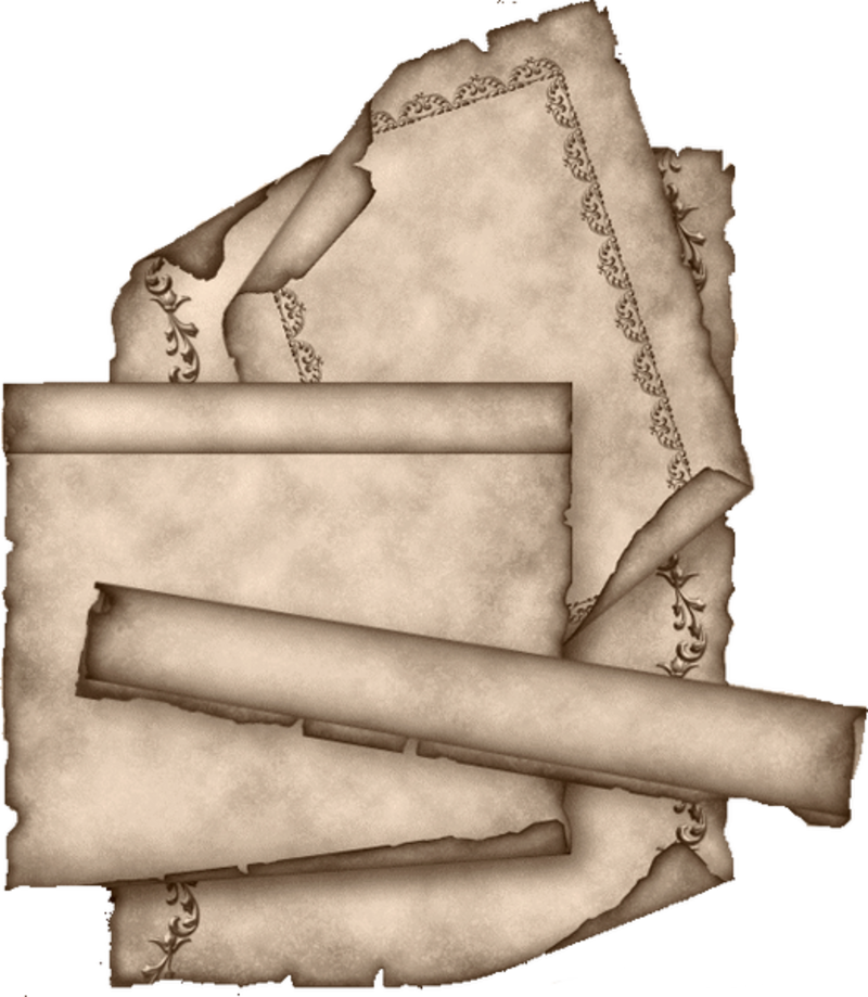 Pergamene e cornici - Dollz e Grafica web per tutti i blog