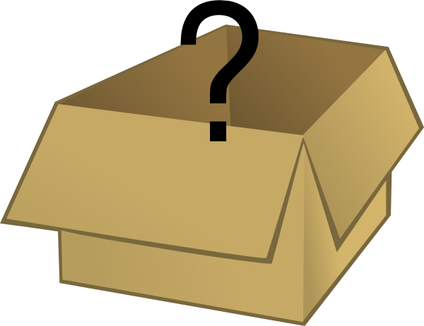 Guess Box clip art - vector clip art online, royalty free & public ...