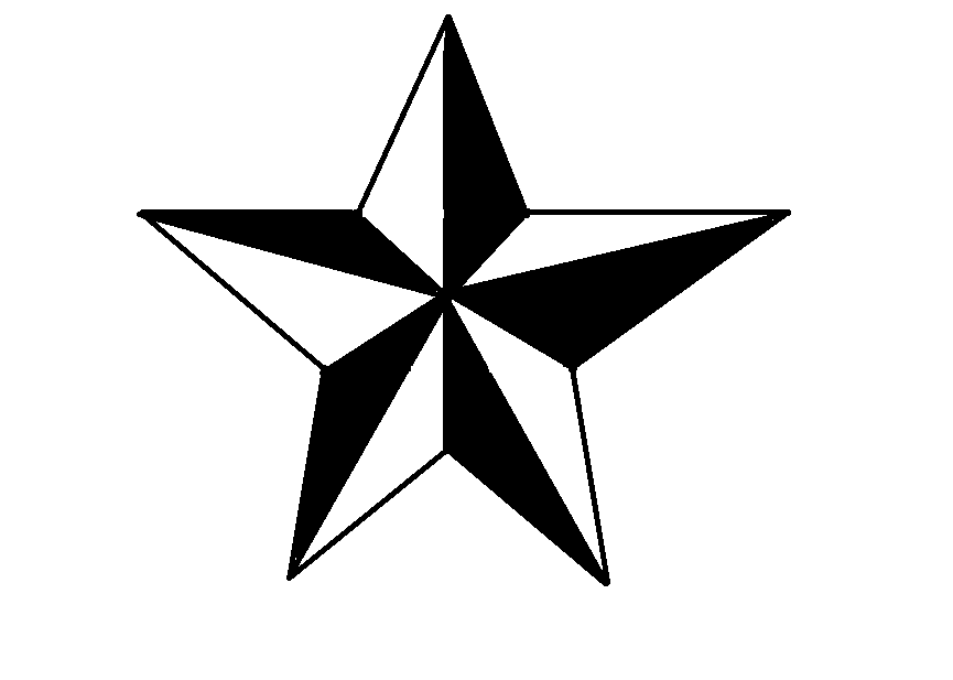 Nautical Star Drawing - AcidGraves © 2013 - Jun 28, 2012